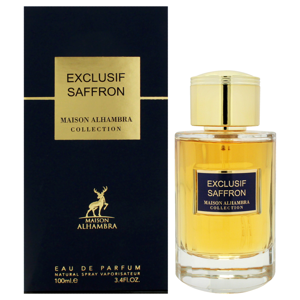 Exculsif Saffron by Maison Alhambra for Unisex - 3.4 oz EDP Spray